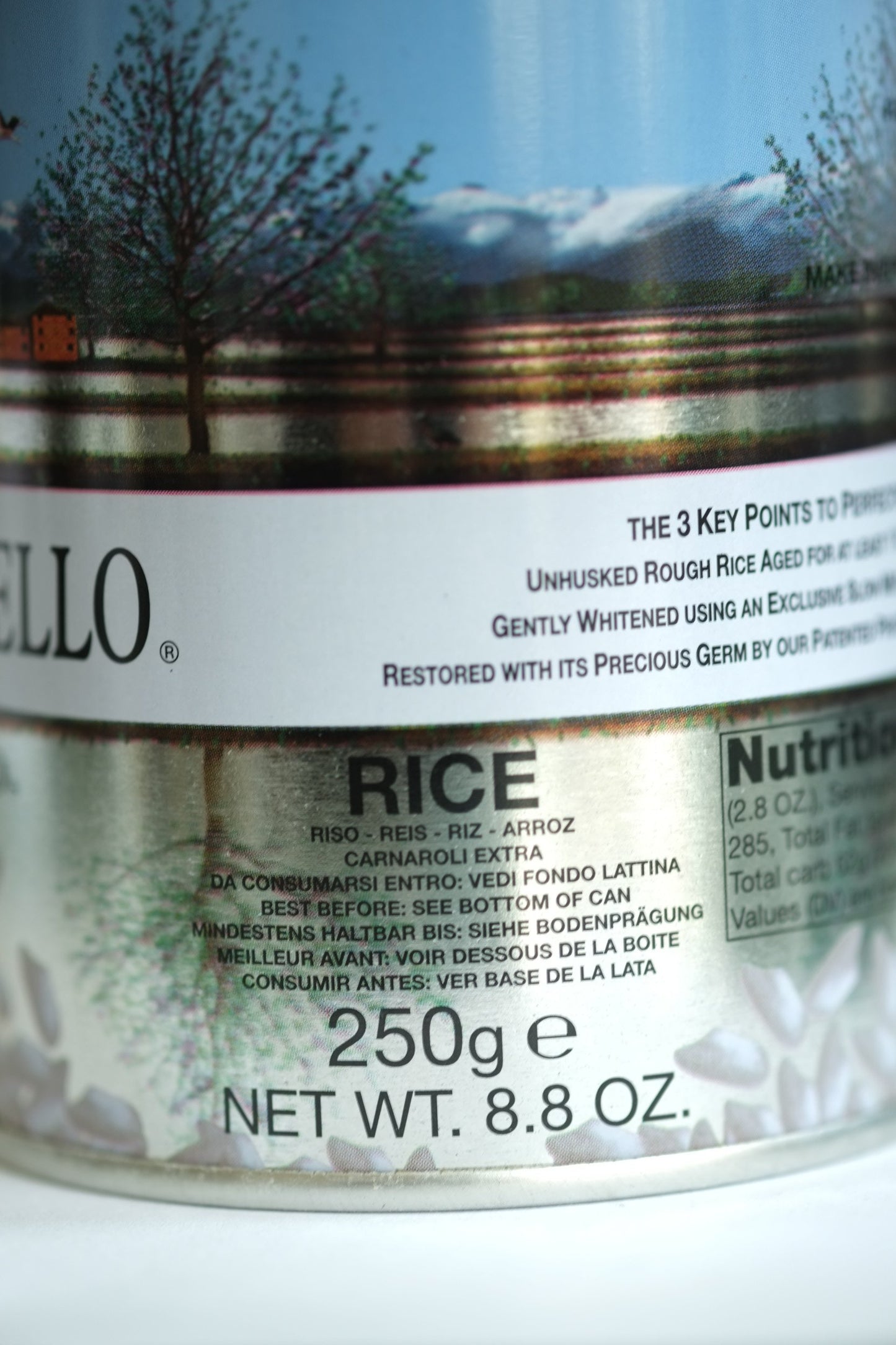 Acquerello Carnaroli Aged Risotto Rice 88 Ounce Can