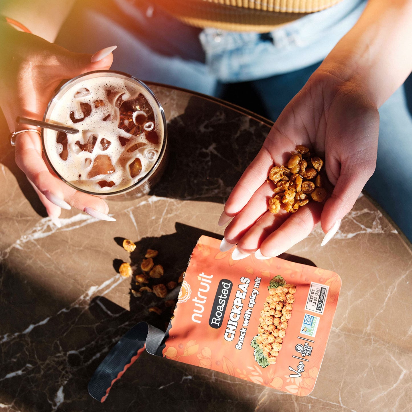 Nutruit Gourmet Healthy Snacks Mega Variety Box Pack of 32 Vegan Gluten Free No Added Sugar Non GMO Kosher Plant Based Protein High Fiber Snack Gift Box for Family Kids Adults 12oz Packs