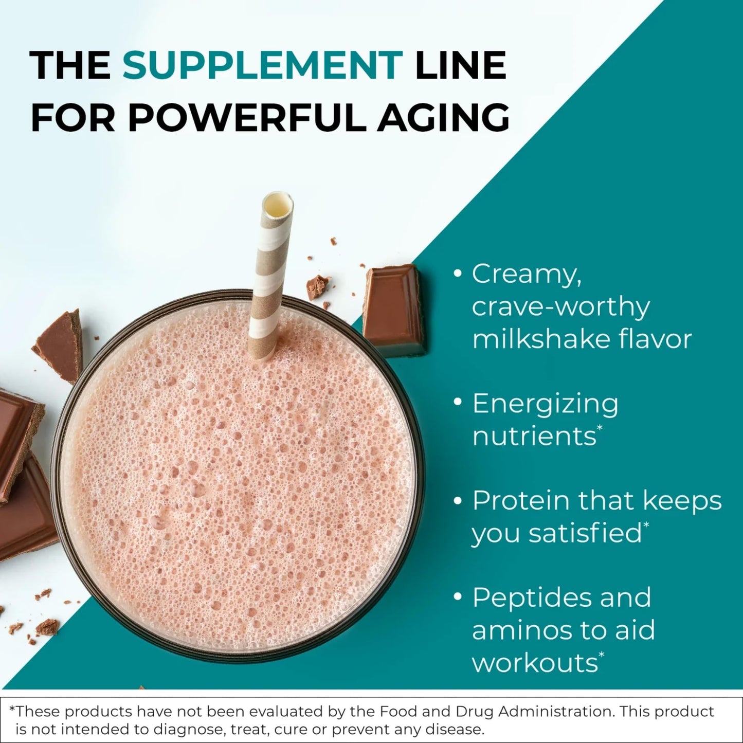 Reignite Wellness by JJ Virgin | Chocolate Paleo-Inspired All-in-One Shake | Gluten Free + Dairy Free Protein Powder | Contains 20G of Beef Protein with Vitamins, Minerals, Amino Acids | 30 Servings