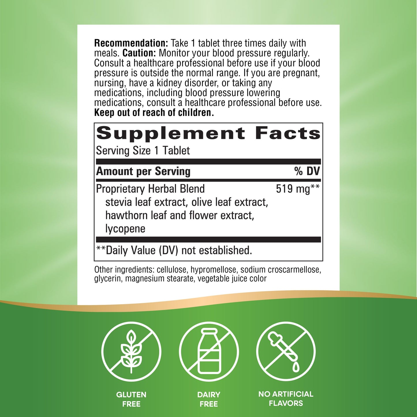 Nature's Way BP Manager™ Supports Healthy Blood Pressure, 90 Count