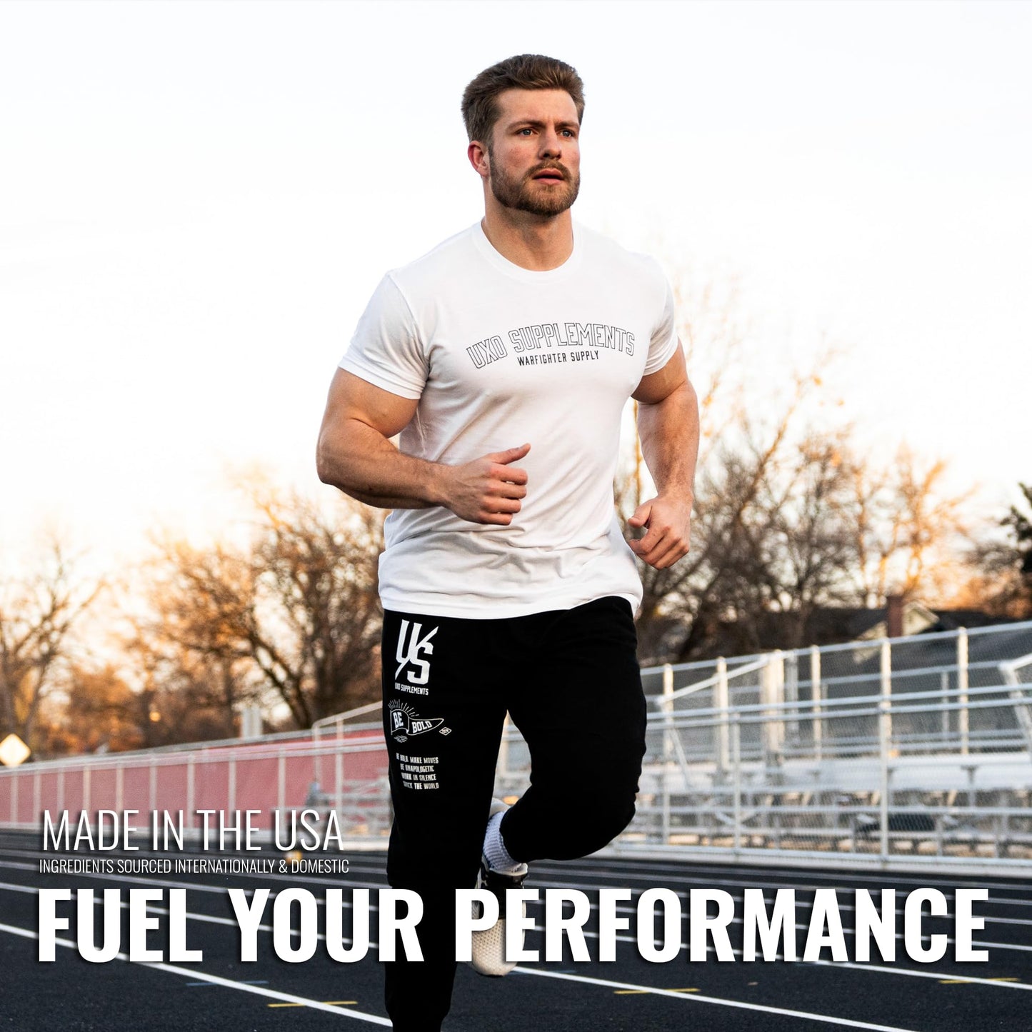 UXO Supplements - Send IT Stim Free: Massive Pumps, Unreal Focus, Natural Energy, Power, Strength, Nitrosigine®, Alpha GPC, CognatiQ®, PeakATP®, Senactiv®, AstraGin® (Jingle Juice)