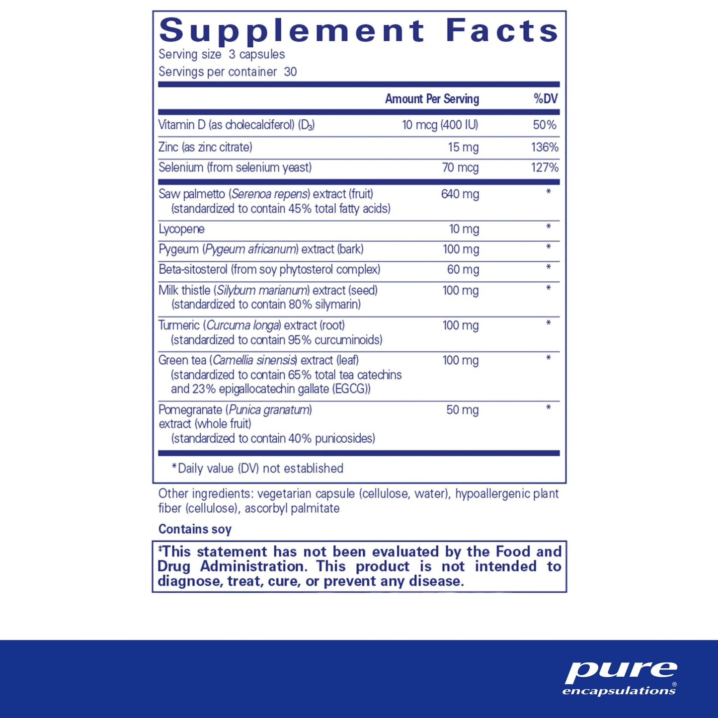 Pure Encapsulations SP Ultimate | Enhance Support for Healthy Prostate Function and Prostate Cellular Health* | 90 Capsules