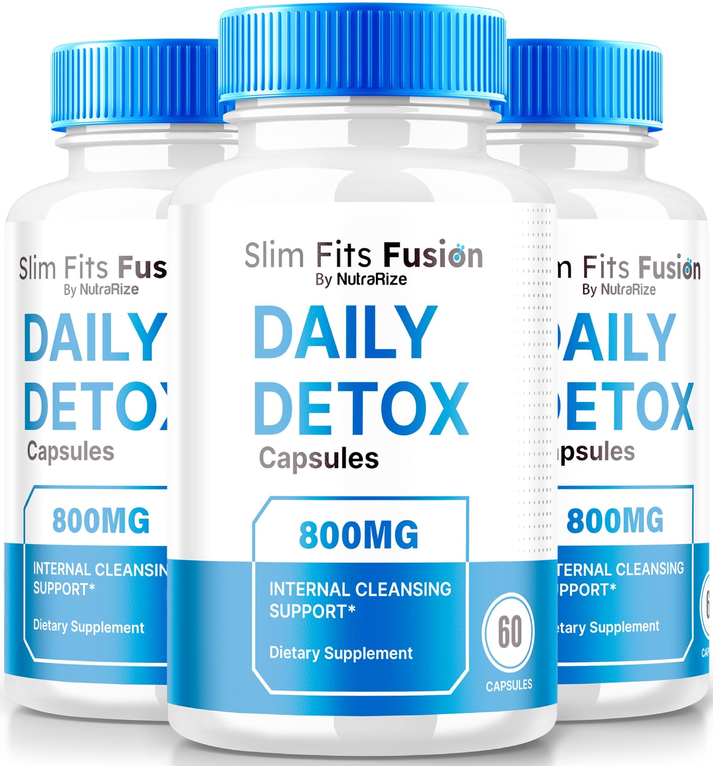 (3 Pack) Slim Fits Fusion Capsules, Slim Fits Fusion Daily Detox Pills, Advanced Weight Loss Supplement, Slim Fits Fusion Keto Formula to Target Belly Fat, SlimFitsFusion 800MG Reviews (180 Capsules)