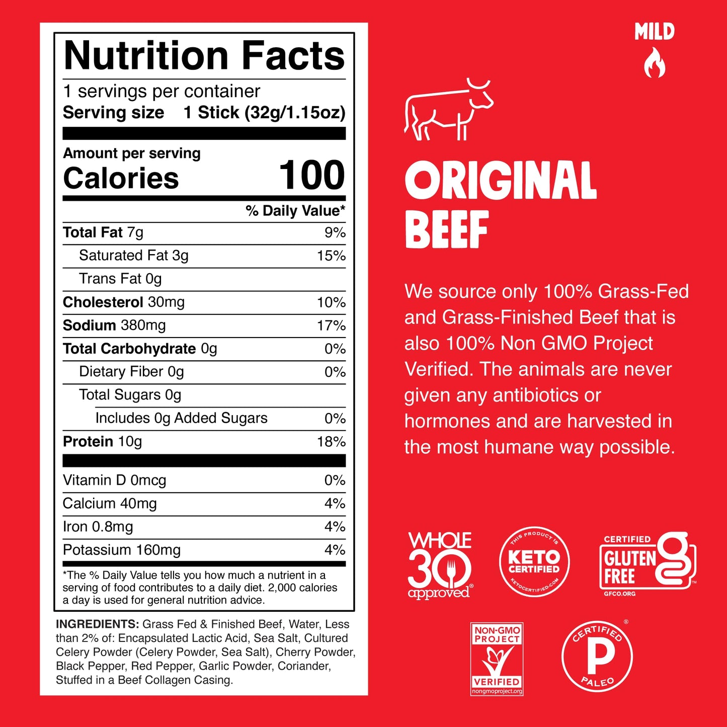 Chomps 6 Flavor Variety Trial Pack  GrassFed  Finished Beef and Venison  Antibiotic Free Turkey Meat Snack Sticks Keto Paleo Low Carb Whole30 Approved Gluten Free Zero Sugar Food