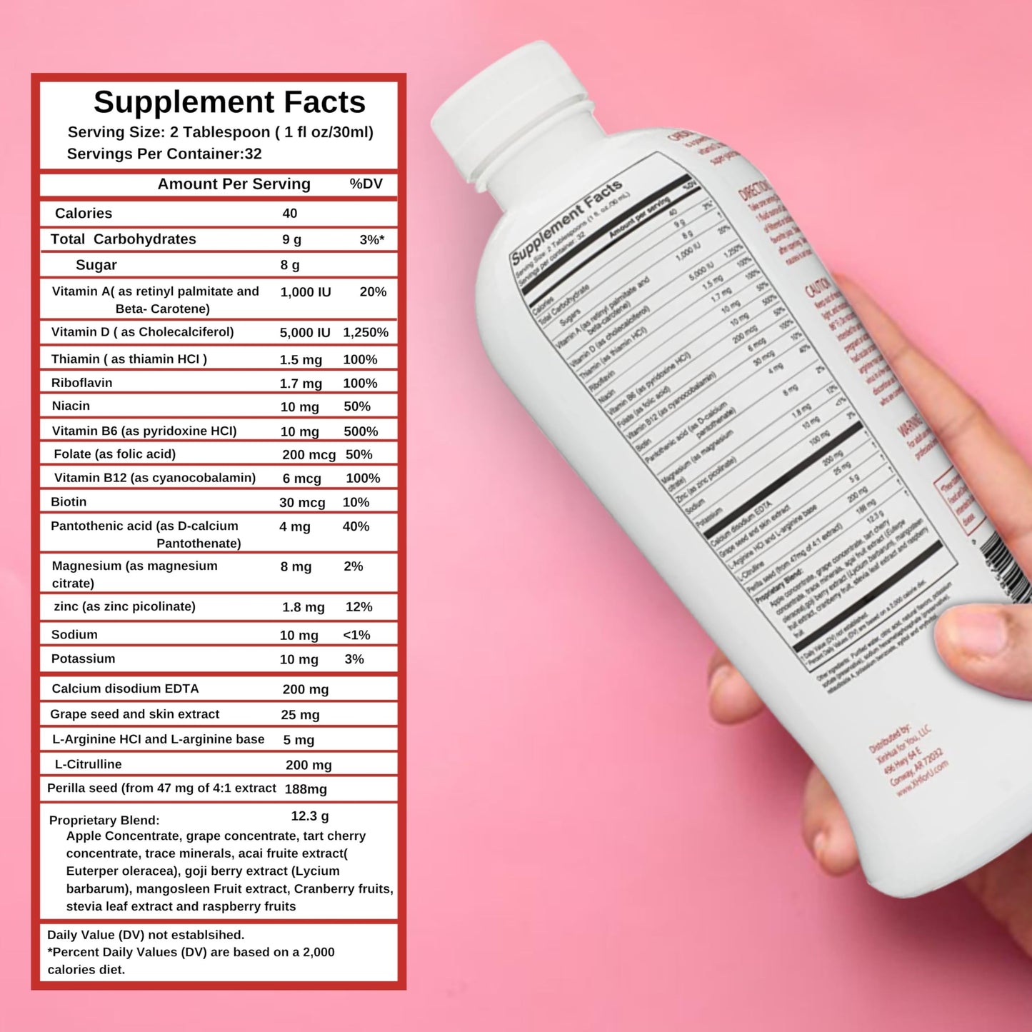 Worldwide Nutrition Bundle, 2 Items: Formor Cardio Cocktail Nitric Oxide Booster with L Arginine L Citrulline Supplement - 1 Count, 32 Oz Blood Pressure Supplements and Multi-Purpose Key Chain