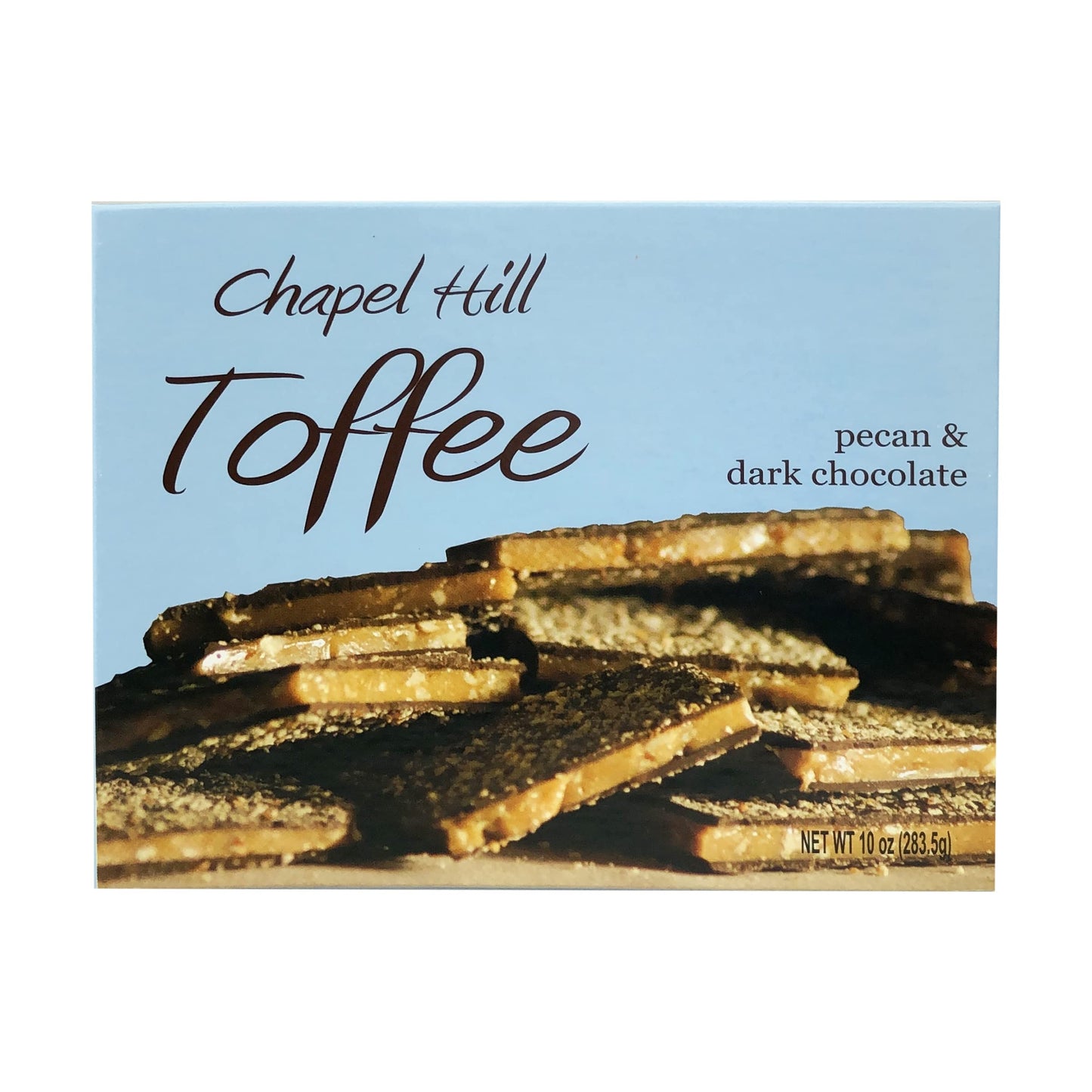 Chapel Hill Toffee Dark Chocolate Pecan Toffee 10 OZ
