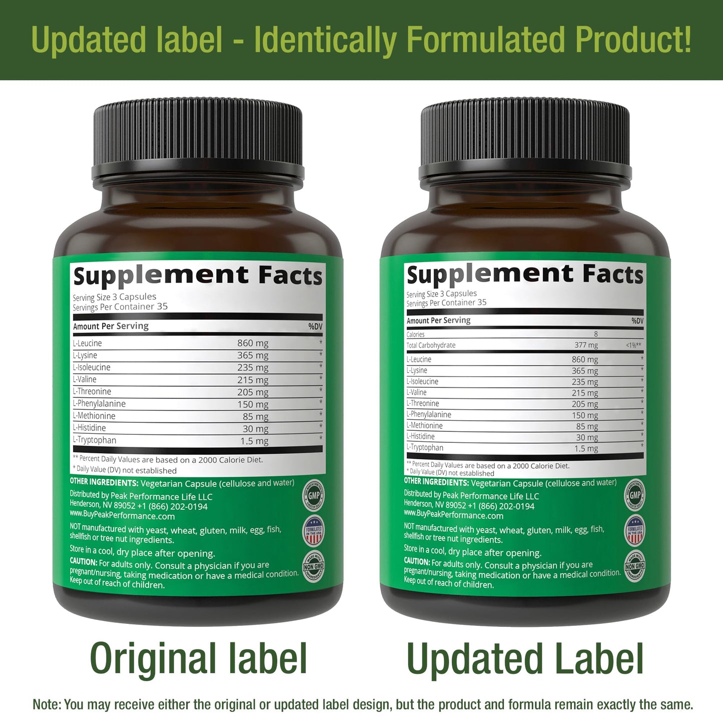 All 9 Essential Amino Acids Supplement. Capsules With 3x More Leucine For Muscle Recovery, Growth. EAA Supplement Better Than BCAA / BCAAS Branched Chain Aminos Acid. USA Tested EAAs Men + Women