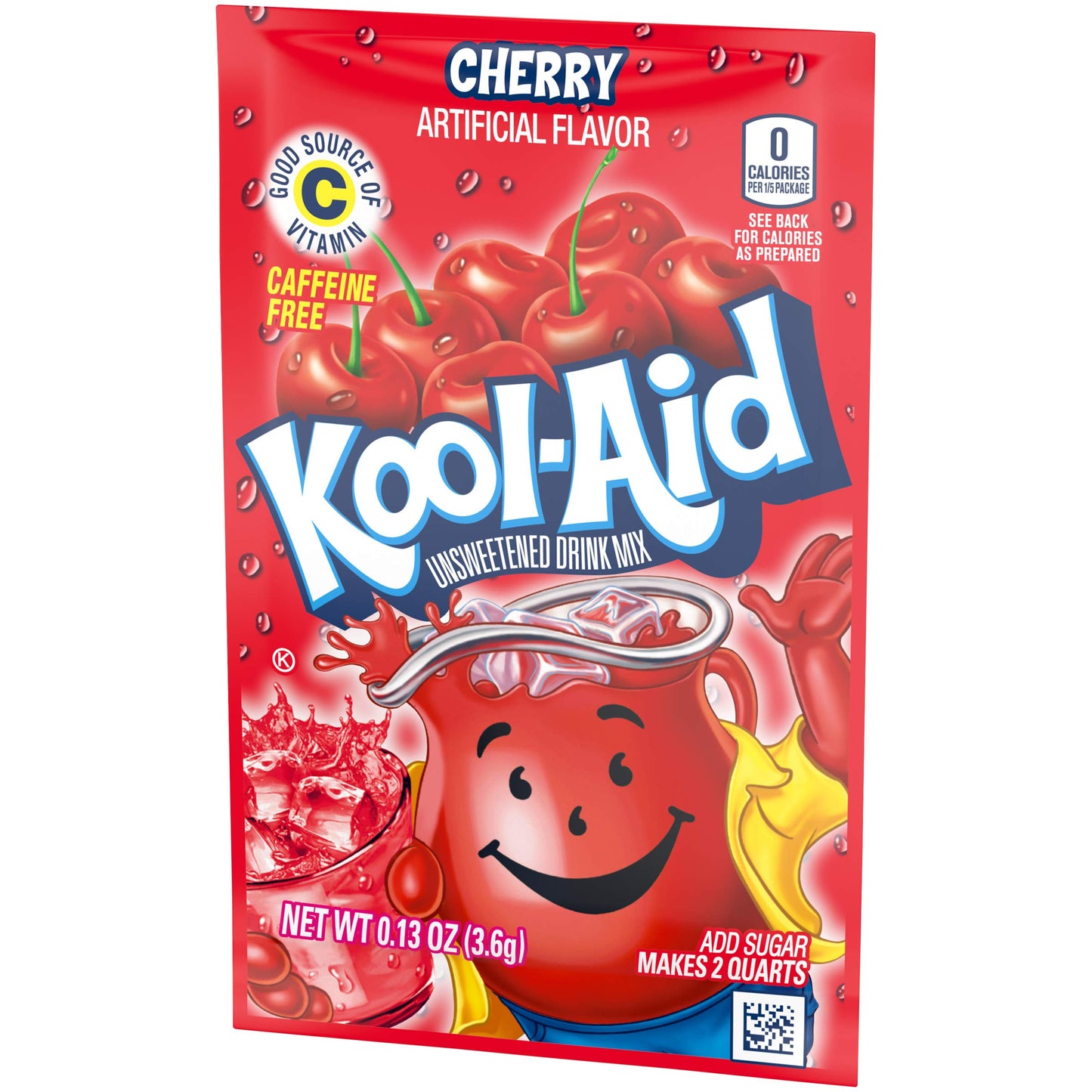 Kool Aid Cherry Powdered Drink Mix 013oz Packets Pack of 192
