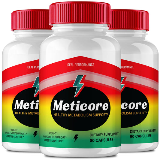 Meticore Keto Capsules, Meticore Advanced Formula Supplement Pills - Maximum Strength, Meti Core Health and Wellness Capsules All Natural Keto Pills, Meti Core Keto Reviews (3 Pack)