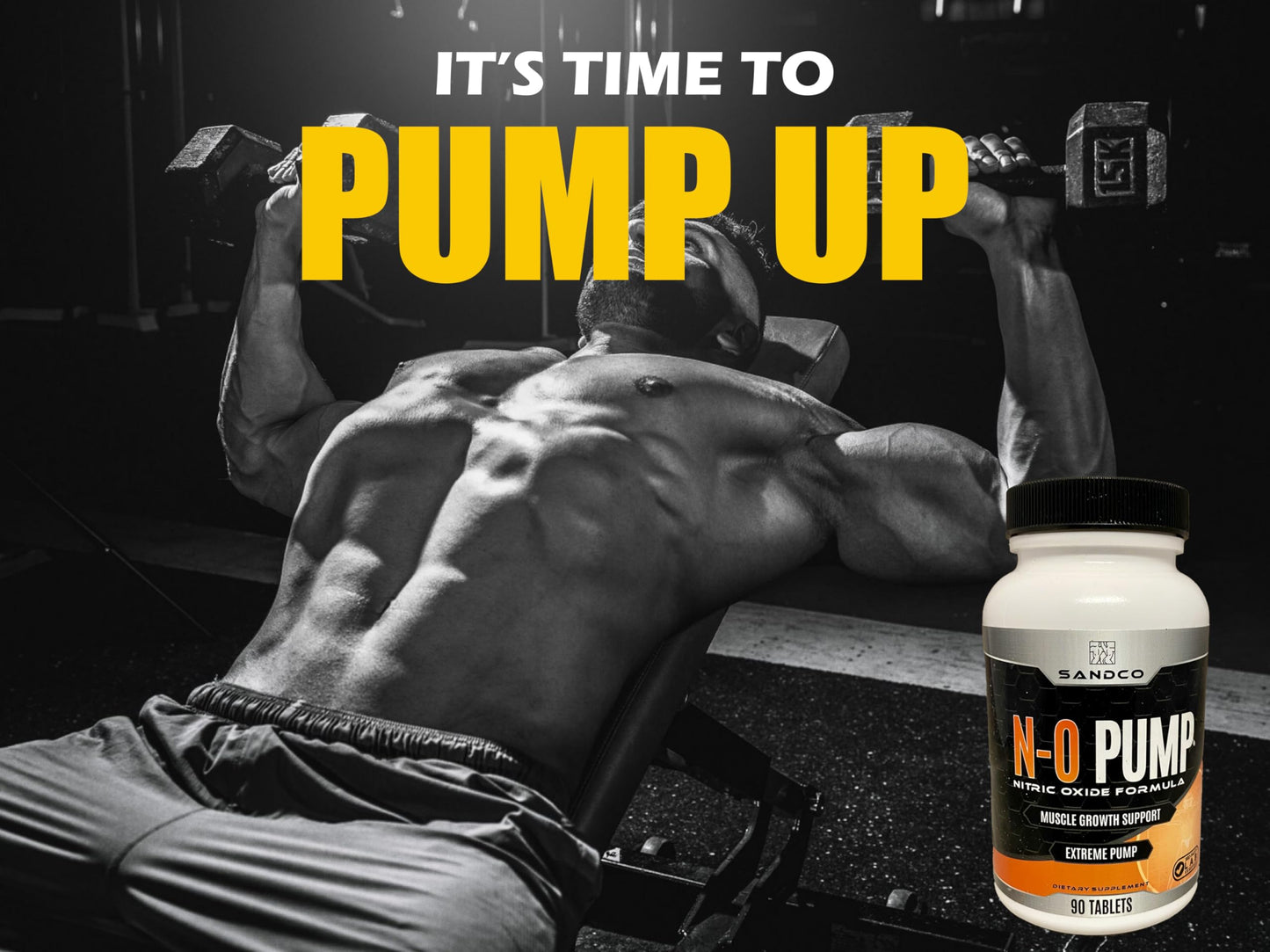 Extra Strength L Arginine - 3150mg Nitric Oxide Supplement - Powerful NO Boosters AAKG, OKG, GKG for Muscle Growth, Vascularity & Energy to Train Harder - 90 Tablets