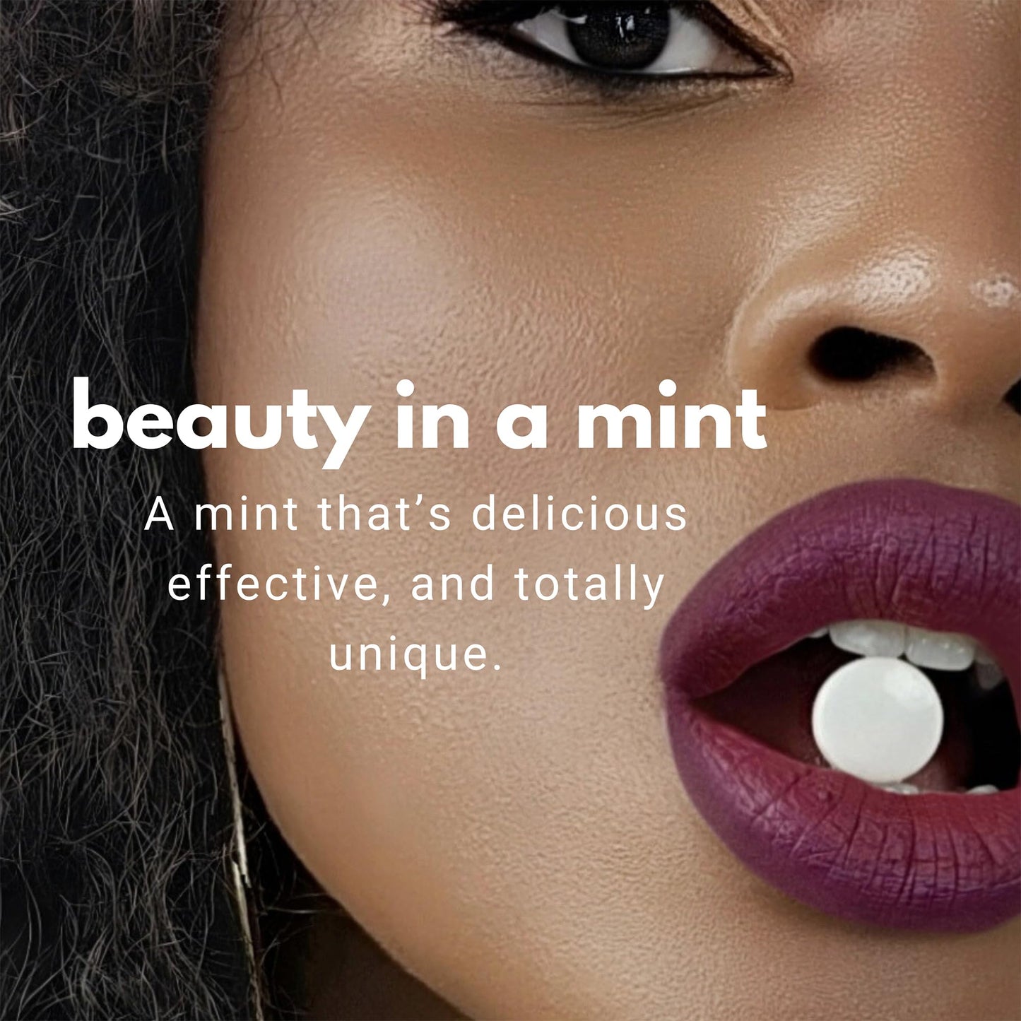 NOOZ Beauty Mints - Sugar-Free Biotin Mints for Glowing Skin, Healthy Hair & Strong Nails - Juicy Pear Flavor | Travel-Friendly Supplement with Antioxidants, Vitamin C, B6 & B12 | Non-GMO, 25 Mints