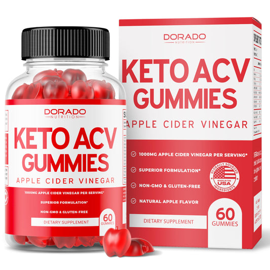 Keto ACV Gummies Advanced Weight Loss - 1000mg Keto Gummies (ACV for Weight Loss and Belly Fat) Fat Burning - Delicious Apple Flavor - Non-GMO, Vegan, Third Party Tested - USA Made (60 Count)