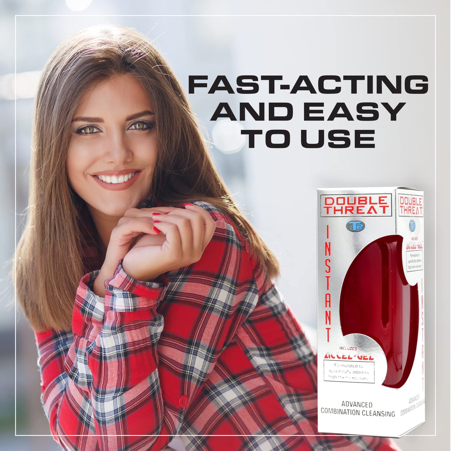 Strip Double Threat Instant Detox Drink with Accel-Gel Included- Cleanse to detoxify Today’s toxins and Clean Your System Naturally