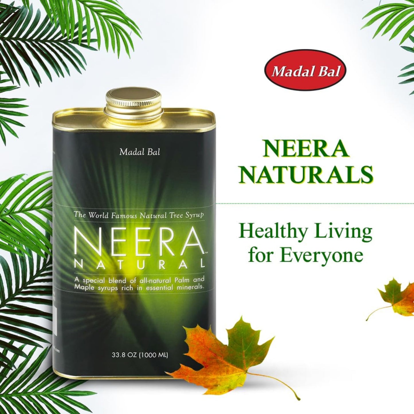 Neera Natural 10-14 Day Detox Pack Master Cleanse Diet - Body Cleanse Detox Drink Colon Cleanser & Detox Metabolism Booster Master Cleanse Lemon Cayenne Maple Detox, 10-14 Days Detox Drink