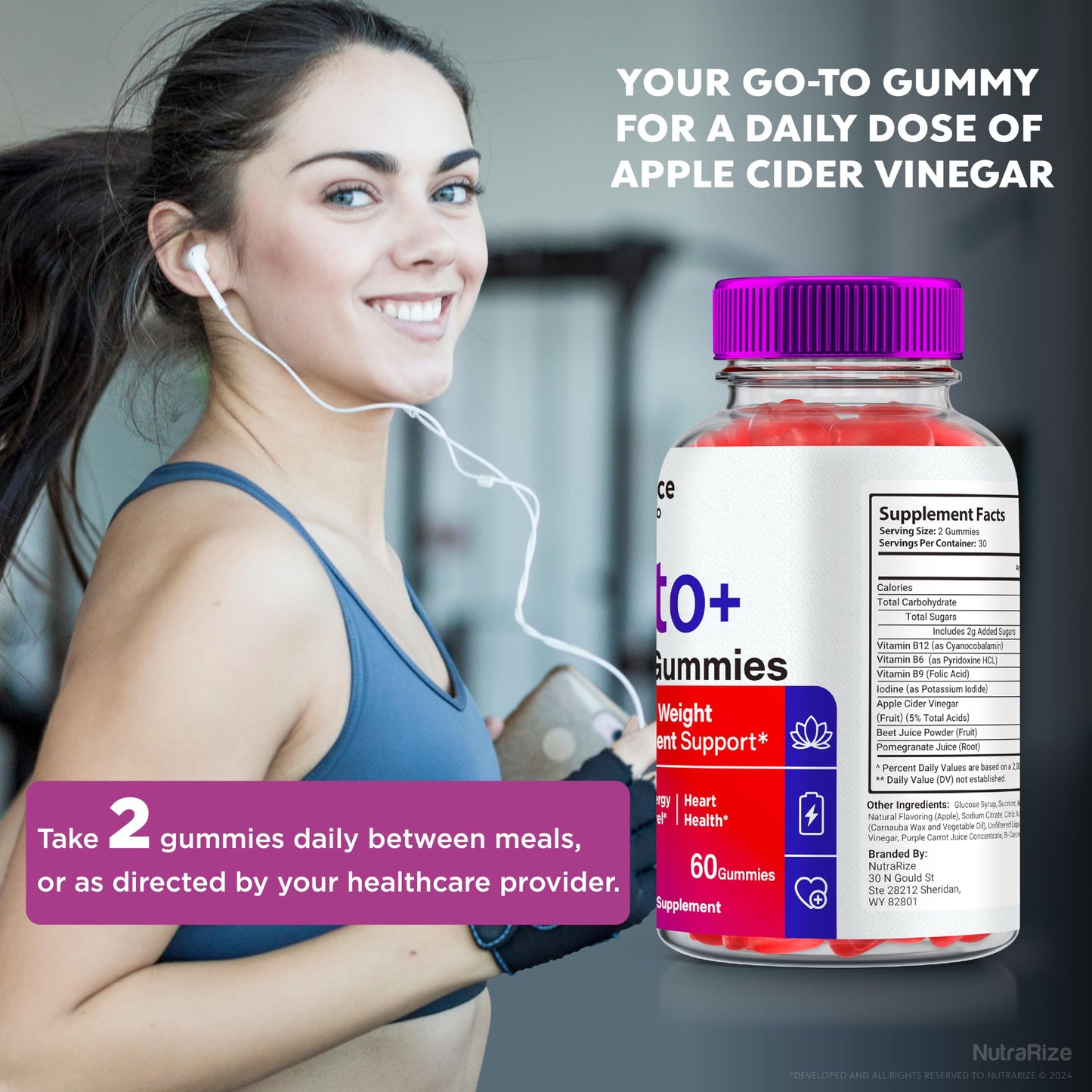 (2 Pack) Balance Blend Keto ACV Gummies, Premium Weight Loss Blend Complex, Keto + Apple Cider Vinegar, All Natural ACV Keto Formula, Official BalanceBlend Keto Plus ACV Gomitas Review (120 Gummies)