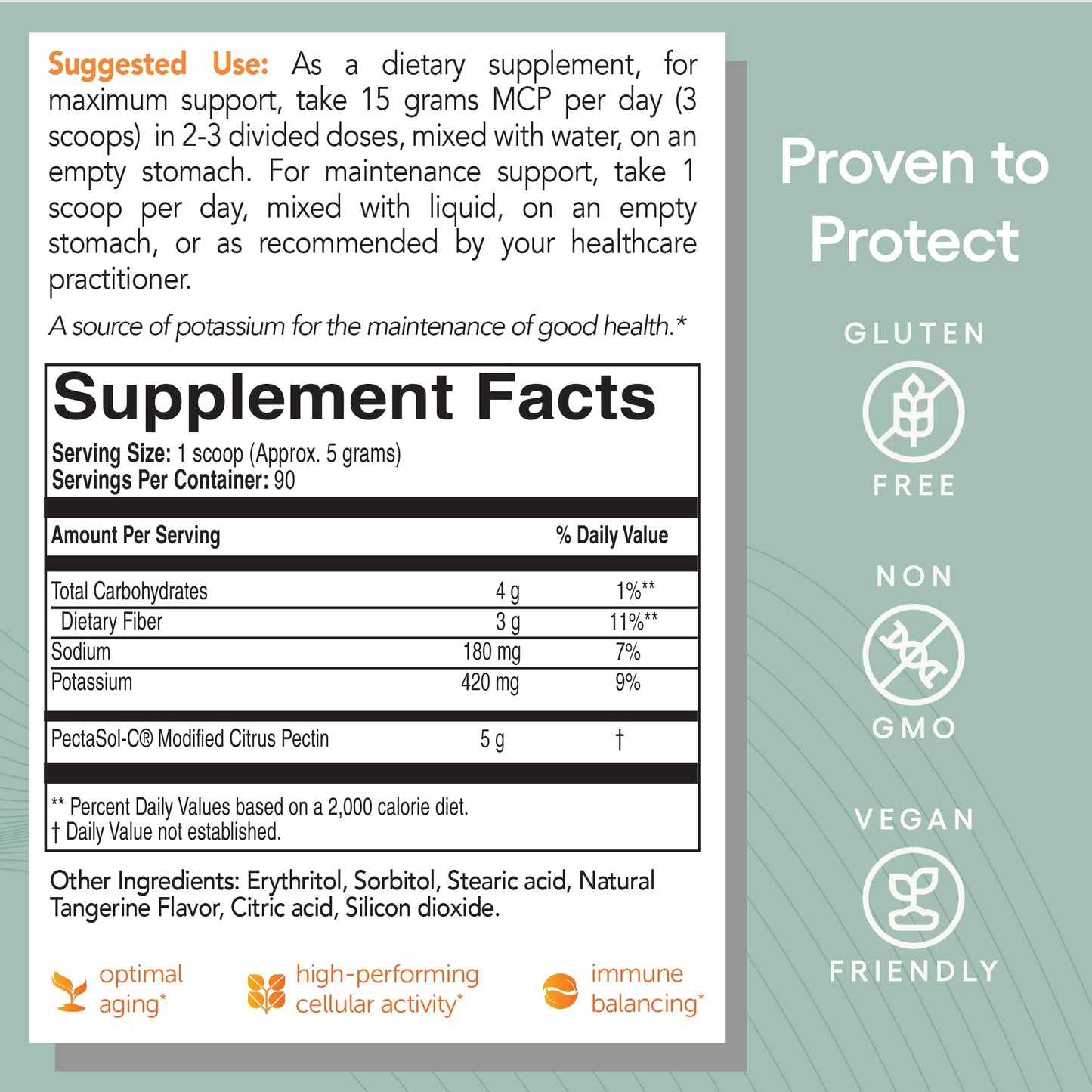 ecoNugenics Brain Health Supplement Bundle - PectaSol Modified Citrus Pectin Fiber + HonoPure Magnolia Bark Extract - Nootropic Pack for Sleep, Stress Relief, Cognitive Function, GABA Support