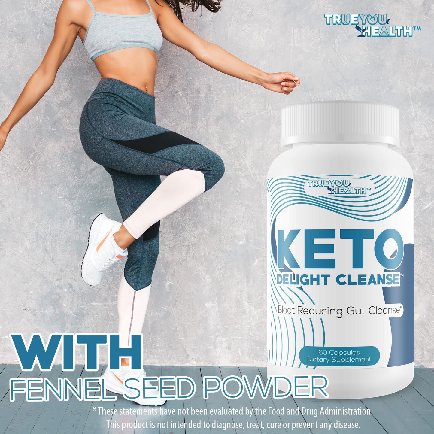 Keto Delight Cleanse - Premium Keto Cleanse - Promote Reduced Gut Bloat for a Healthy Appearance - Support Gut Health, Digestion, & Regularity with Probiotics - Cleanse Keto Complete Cleanse Detox