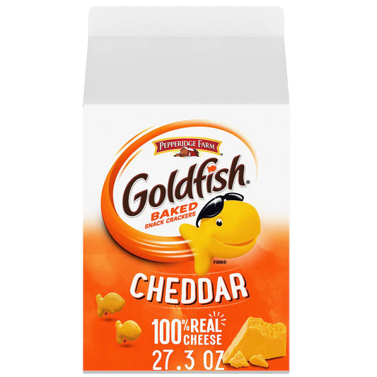 Goldfish Cheddar Cheese Crackers 273 oz Carton