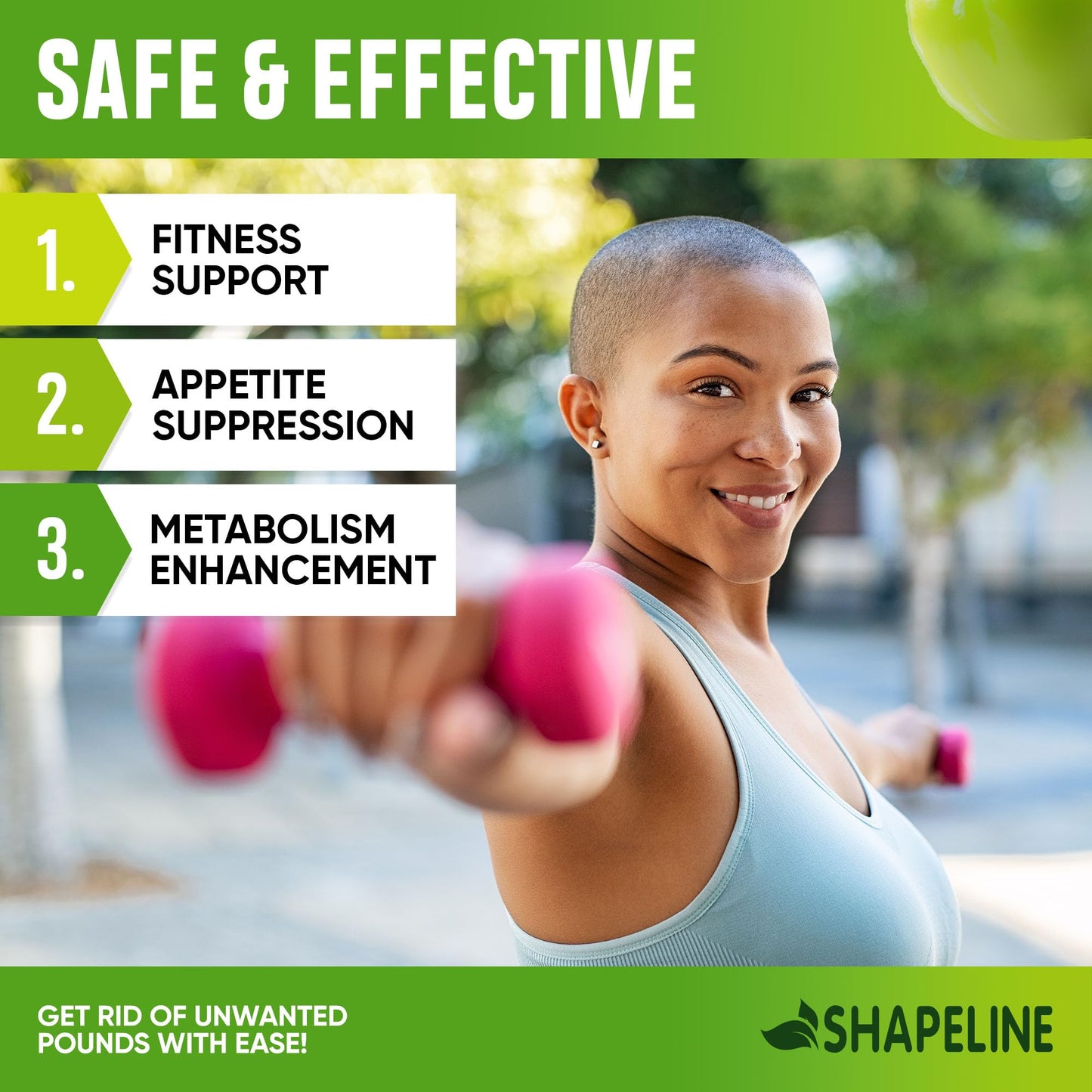 SHAPELINE Diet Drops - Appetite Suppressant for Women & Men - Made in The USA - Natural Metabolism Booster - Diet Drops with Garcinia Cambogia 1 Fl Oz