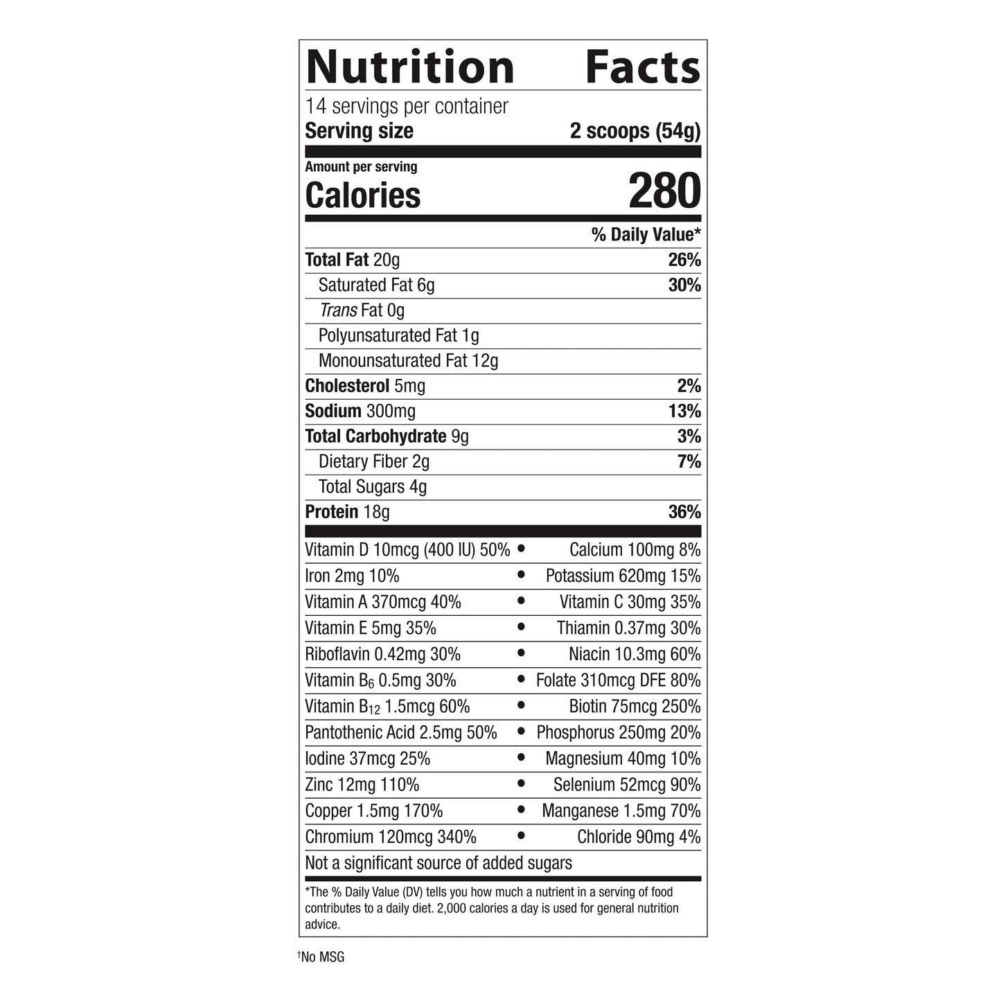 Metagenics Ketogenic Shake - Ketogenic Diet Protein Shake - 25 Vitamins & Minerals - With Biotin, Calcium, Iron & Manganese - Non-GMO & Gluten-Free - Chocolate - 14 Servings