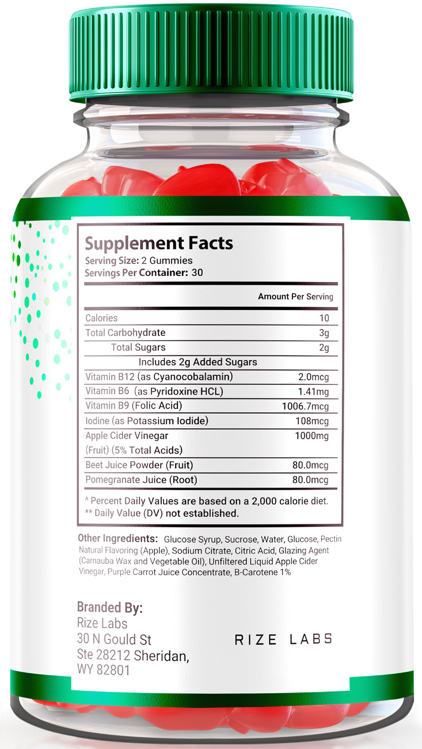 rize labs - Puradrop Extra Power Gummies for Weight Loss Management, Extra Strength, Keto ACV (Apple Cider Vinegar) Gummy Supports Healthy Metabolism (60 Gummies)