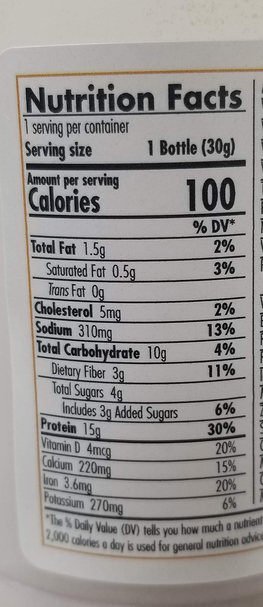 Diet Protein to Go - Chocolate Salted Caramel 6 Pack of Bottles - Low Calorie - Low Carb - High Protein - Weight Loss - Appetite Suppressant - Shakes -