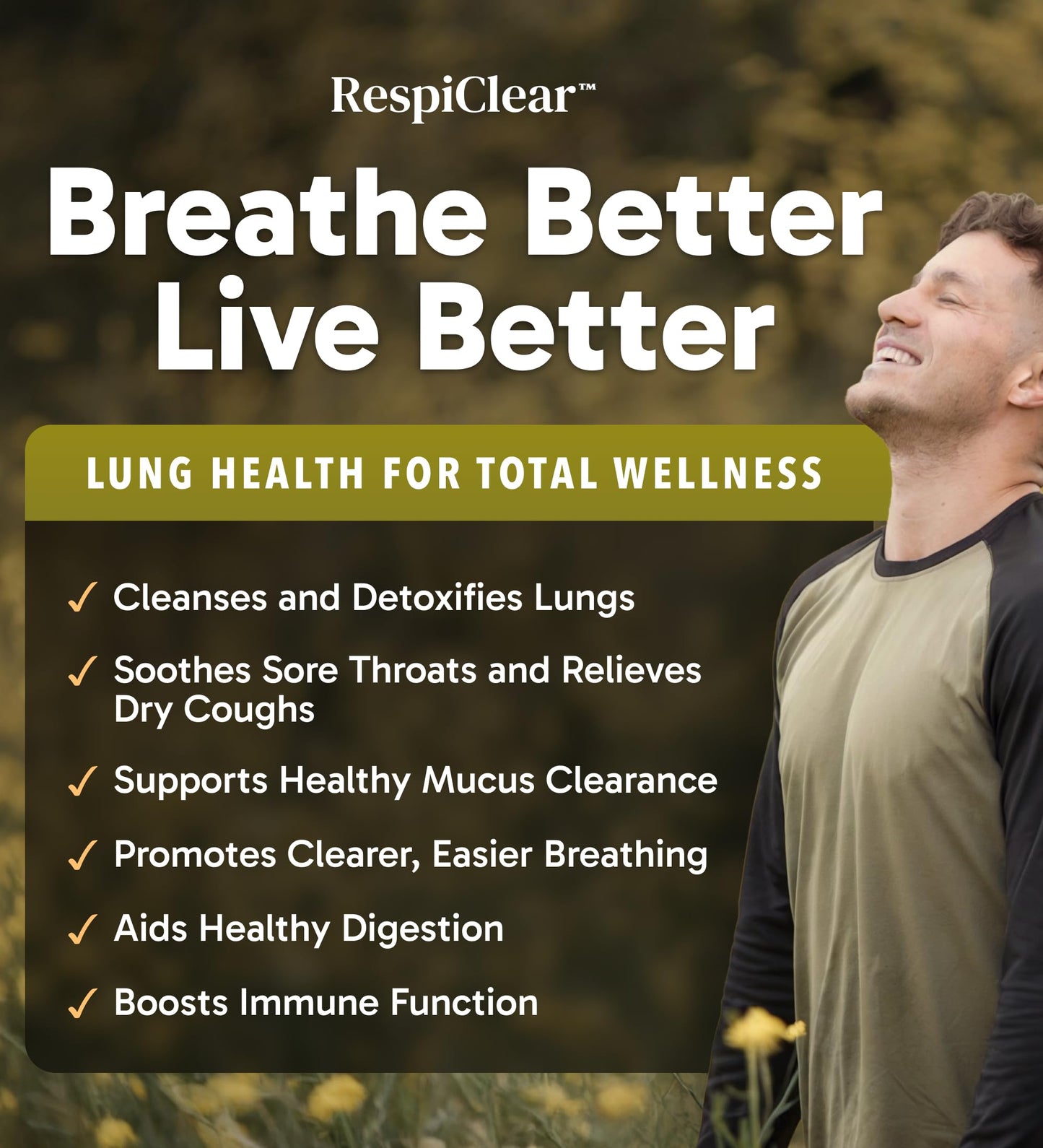 All-Natural Mullein Drops with Ginger & Lemon for Lung Cleanse and Detox, Mullein Leaf Extract for Respiratory Lung Health & Detox for Smokers, 1.2 oz Dropper