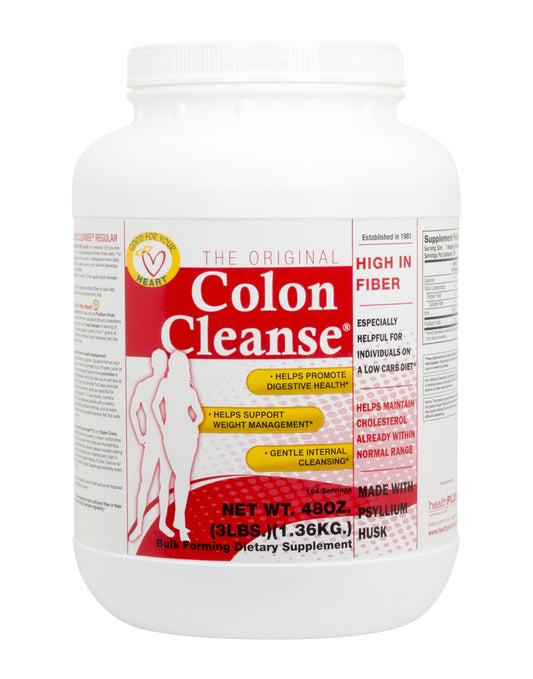 Health Plus Colon Cleanse, Regular Jar, 48 Ounce