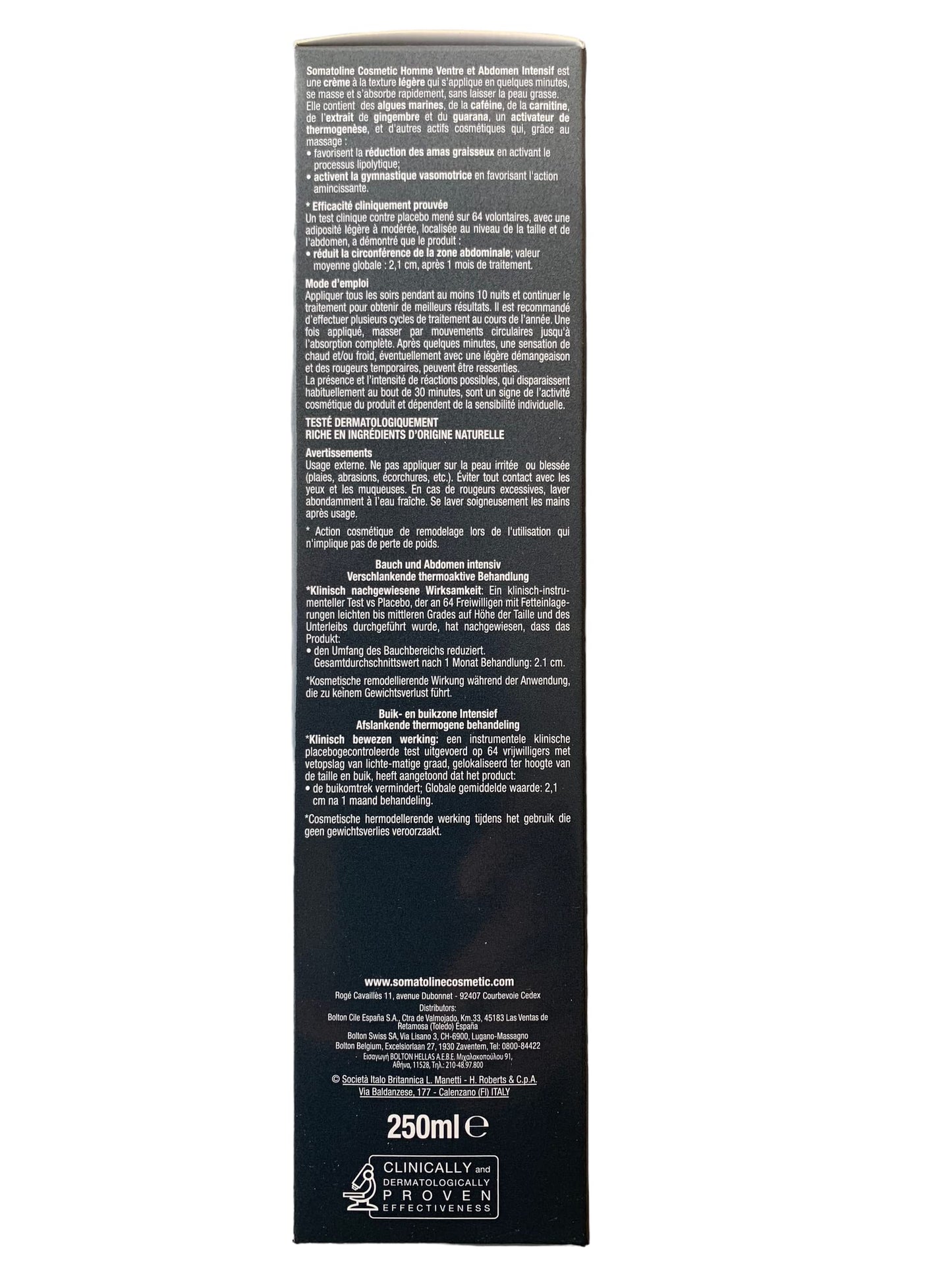 Man Thermogenic waist and abdomen Intensive 250 Ml