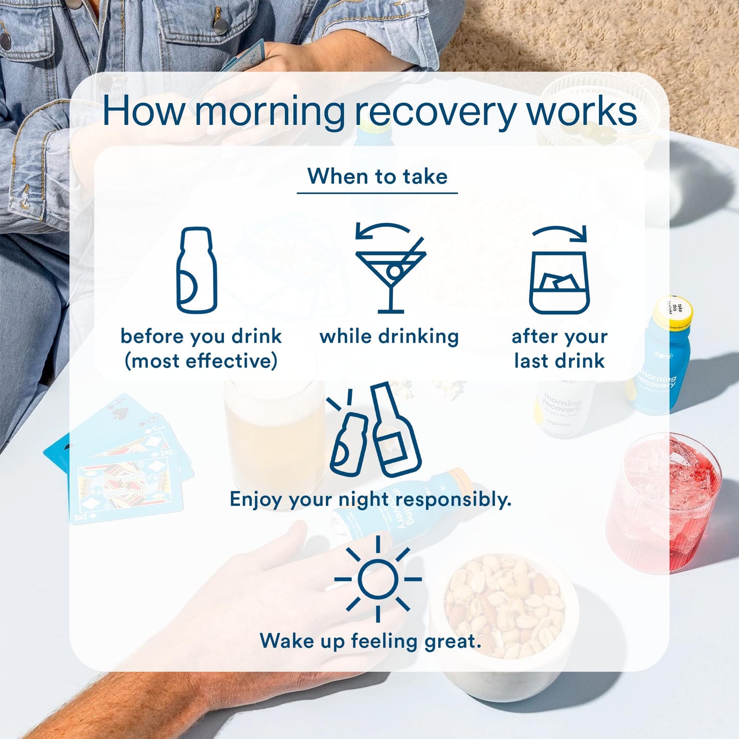 Morning Recovery Electrolyte, Milk Thistle Drink Proprietary Formulation to Hydrate While Drinking for Morning Recovery, Highly Soluble Liquid DHM, Sugar-Free Lemon, Pack of 6