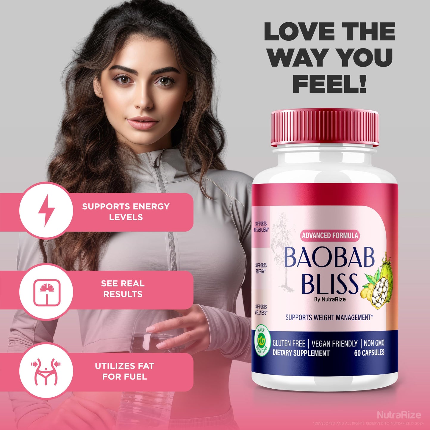 (2 Pack) Baobab Bliss - Baobab Bliss Powder in A Capsule, BaobabBliss Keto Pills to Achieve A Fit and Healthy Body, All Natural Detox for Weight Loss, Baobab Bliss African Coffee (120 Capsules)