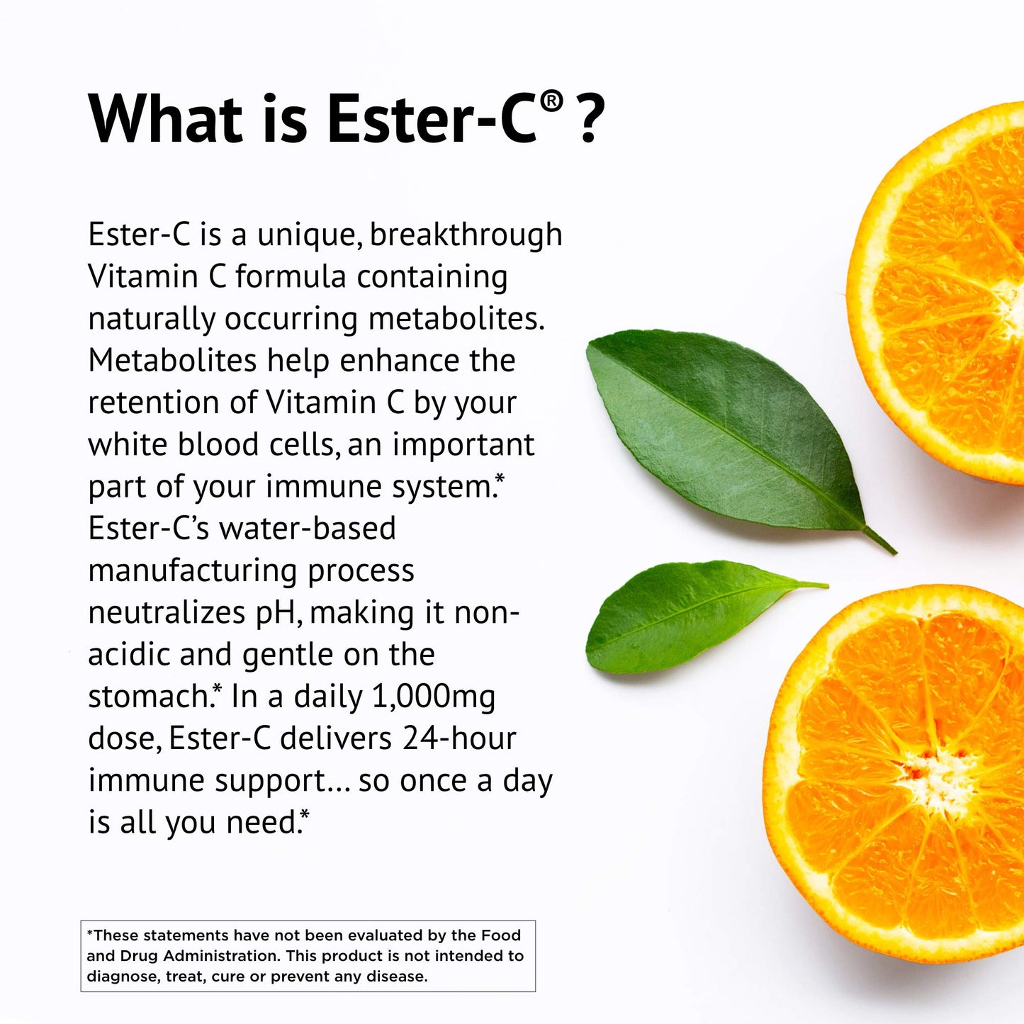 American Health Ester-C with Citrus Bioflavonoids, Tablet, 45 Count
