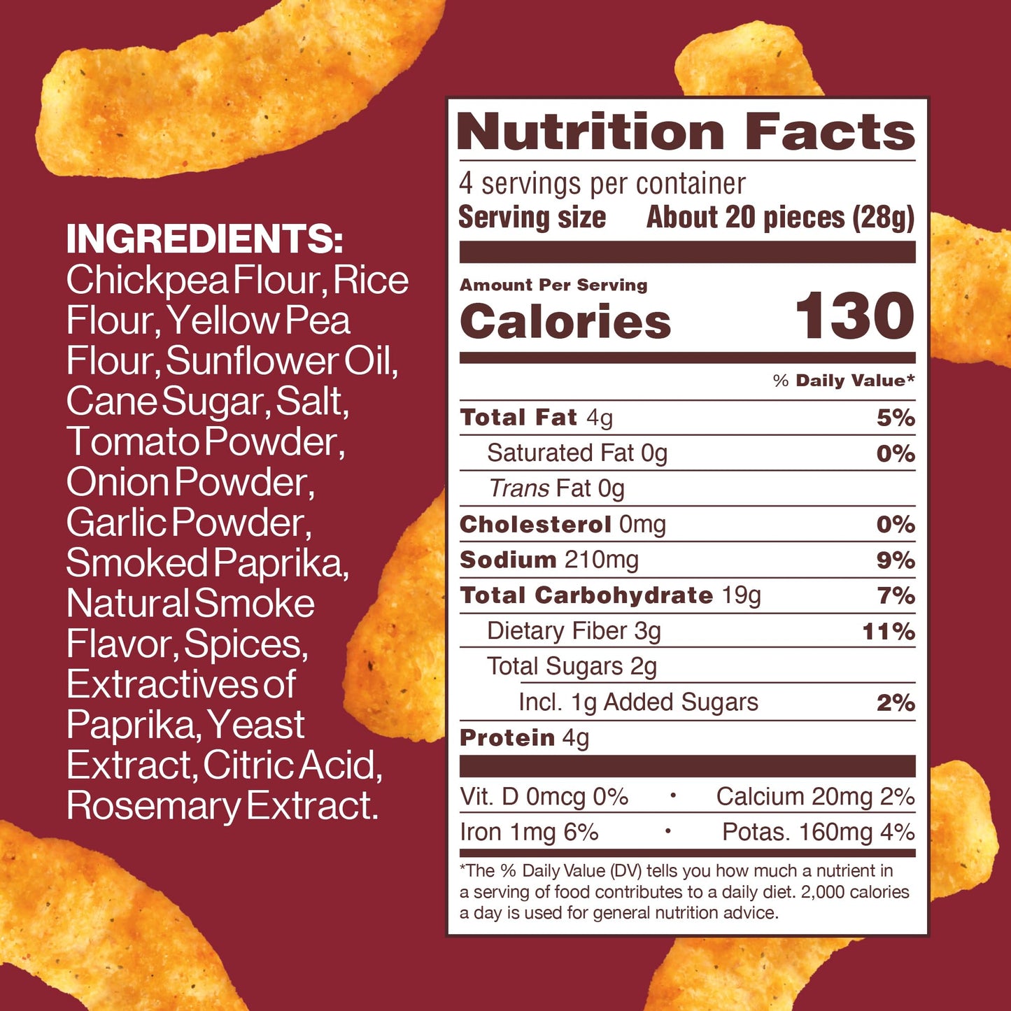 Hippeas Chickpea Puffs Variety Pack Vegan White Cheddar Nacho BBQ 4 Ounce Pack of 6 4g Protein 3g Fiber Vegan GlutenFree Crunchy Plant Protein Snacks