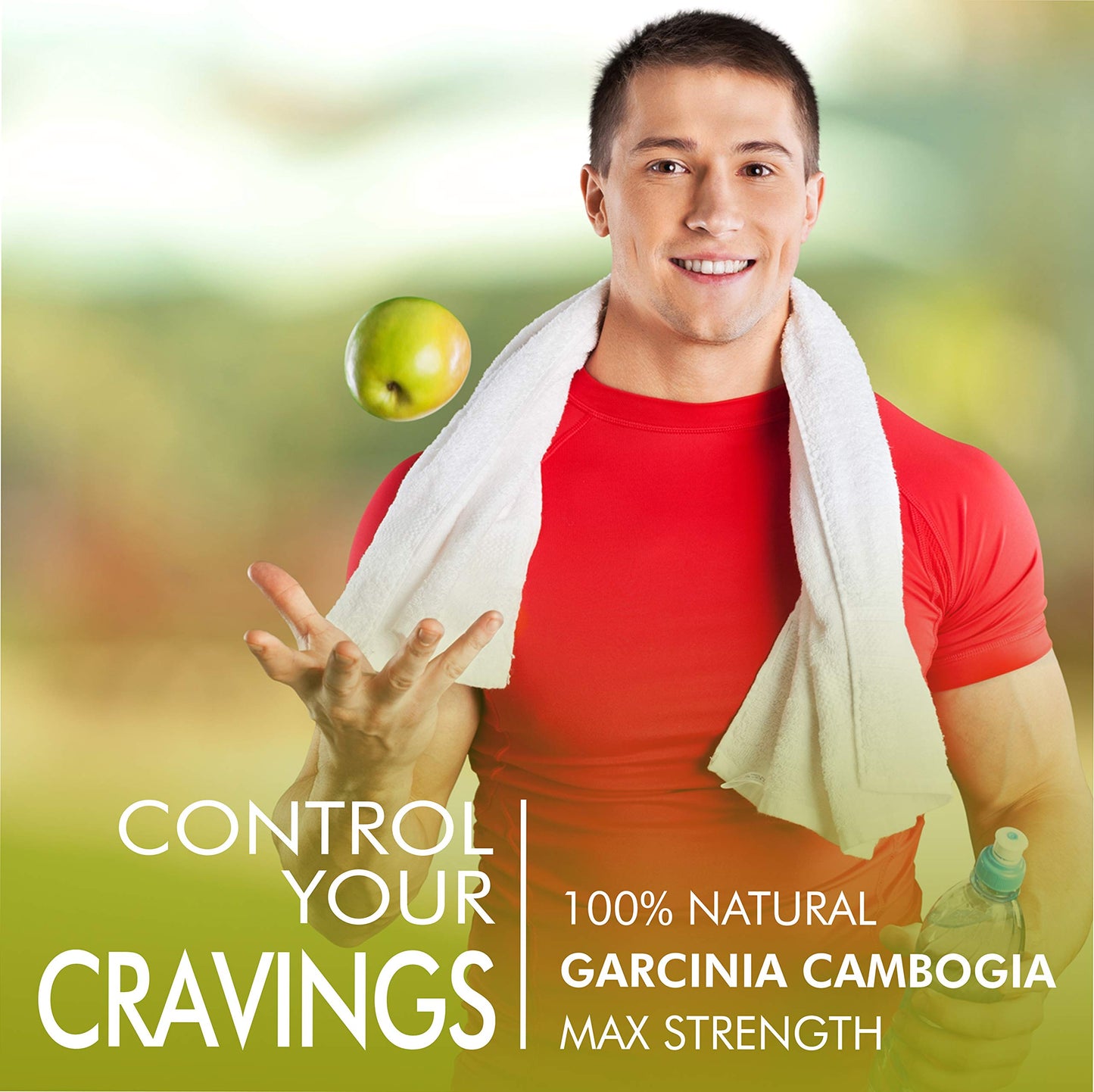 Slim Heat 100% Pure Garcinia Cambogia Extract with 95% HCA - Manage Food Cravings - Best Carb Blocker for Women & Men - Max Strength Garcinia Cambogia Raw Diet Pills Made in USA - 60 Veggie Capsules