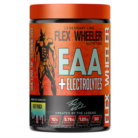 FLEX WHEELER NUTRITION EAA+Electrolytes | 420g (30 Serving, Fruit Punch)