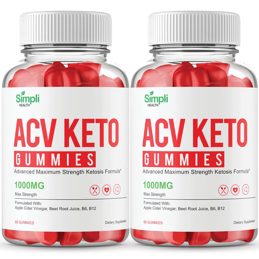 IDEAL PERFORMANCE (2 Pack) ACV Keto Gummies Simpli Health (120 Gummies)