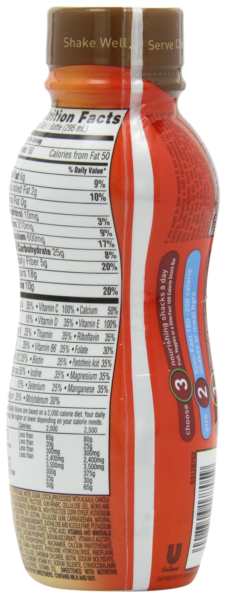 SlimFast Variety Pack Ready To Drink Shakes, 20 Count