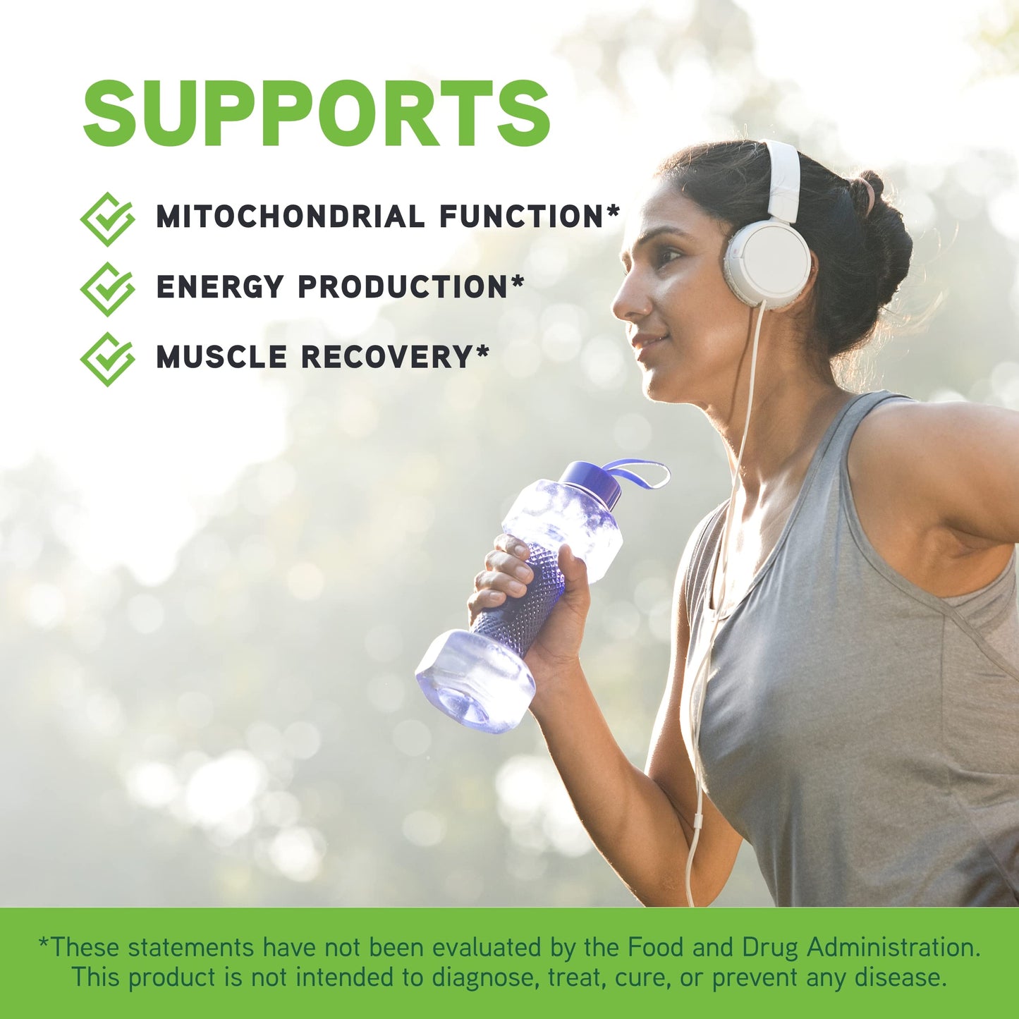 DAVINCI Labs Mito-Fuel with D-Ribose - Helps to Support Muscle Recovery & Energy Levels with D-Ribose, CoQ10, L-Carnitine & More - 300 Grams (30 Servings)