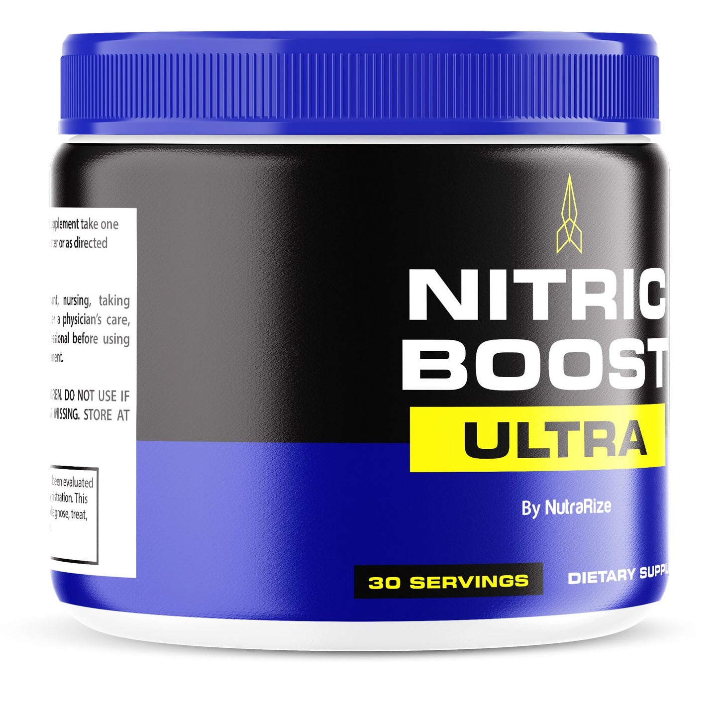 NutraRize (Pack of 2 Nitric Boost Ultra Powder in a Jar, Official Formula to Support Energy Levels and Blood Flow, Reviews (60 Servings)