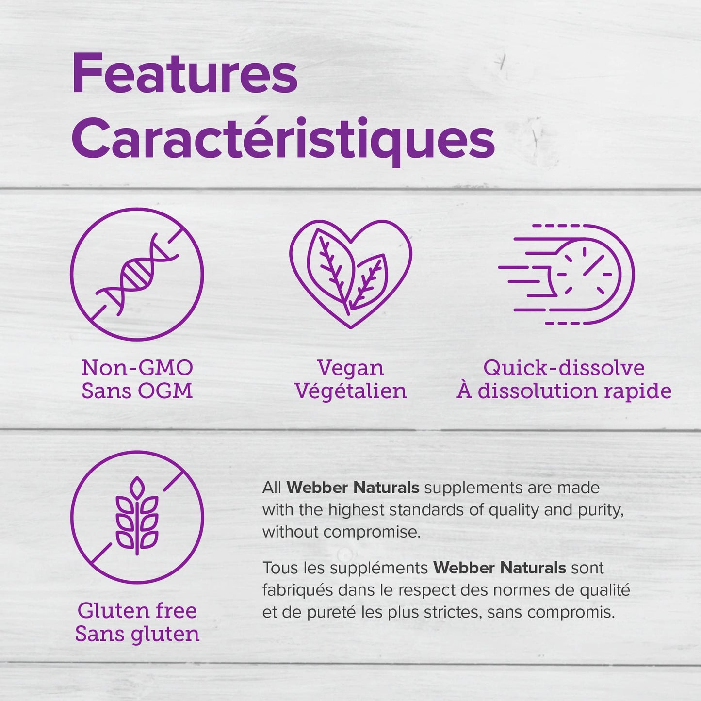 Webber Naturals Fibre 4 Unflavoured, 150 g Powder