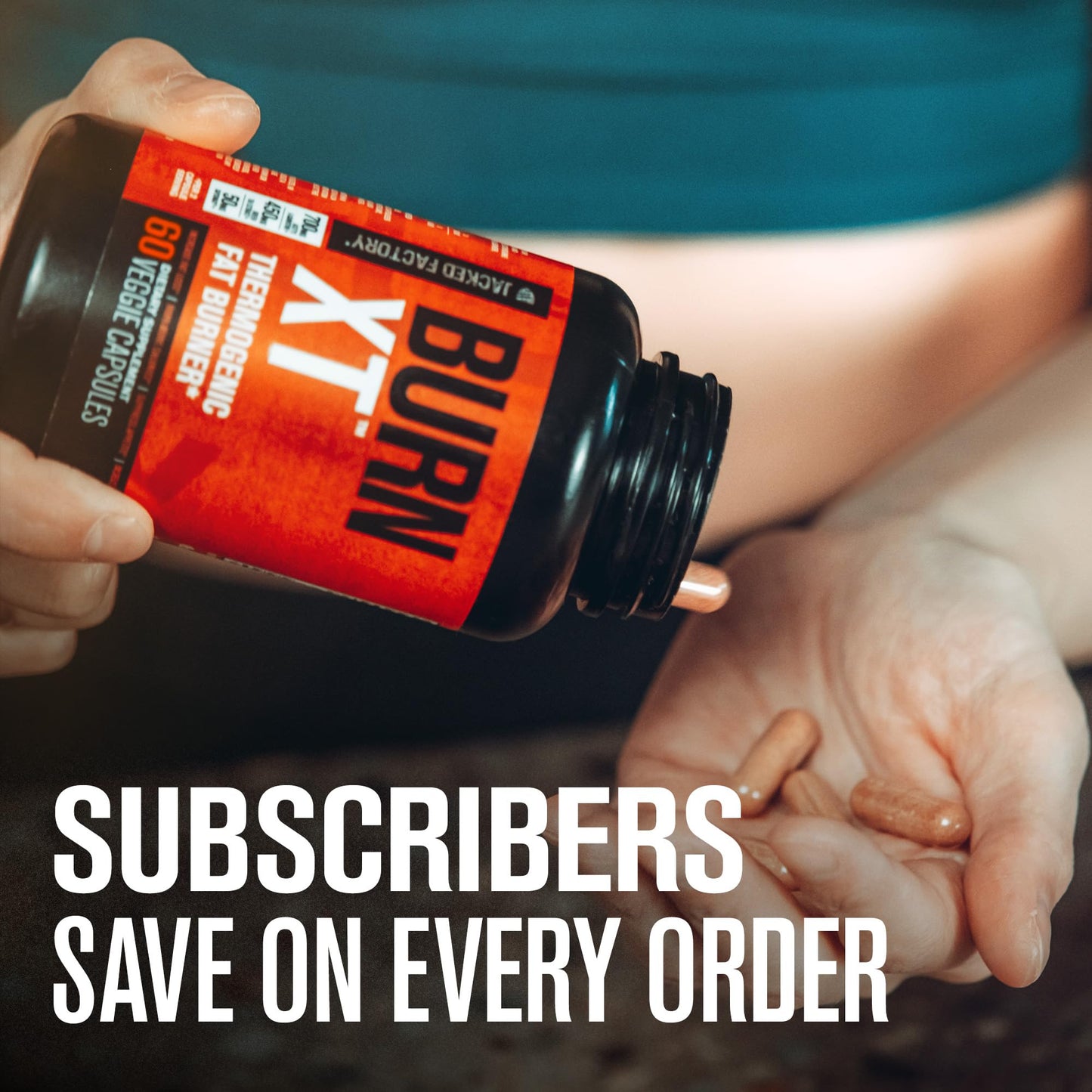 Jacked Factory Burn-XT Clinically Studied Fat Burner & Weight Loss Supplement - Appetite Suppressant & Energy Booster - with Acetyl L-Carnitine, Green Tea Extract and More - 120 Natural Diet Pills