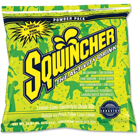 Sqwincher Powder Pack, Lemon Lime, 23.83 oz Packet (Pack of 32)