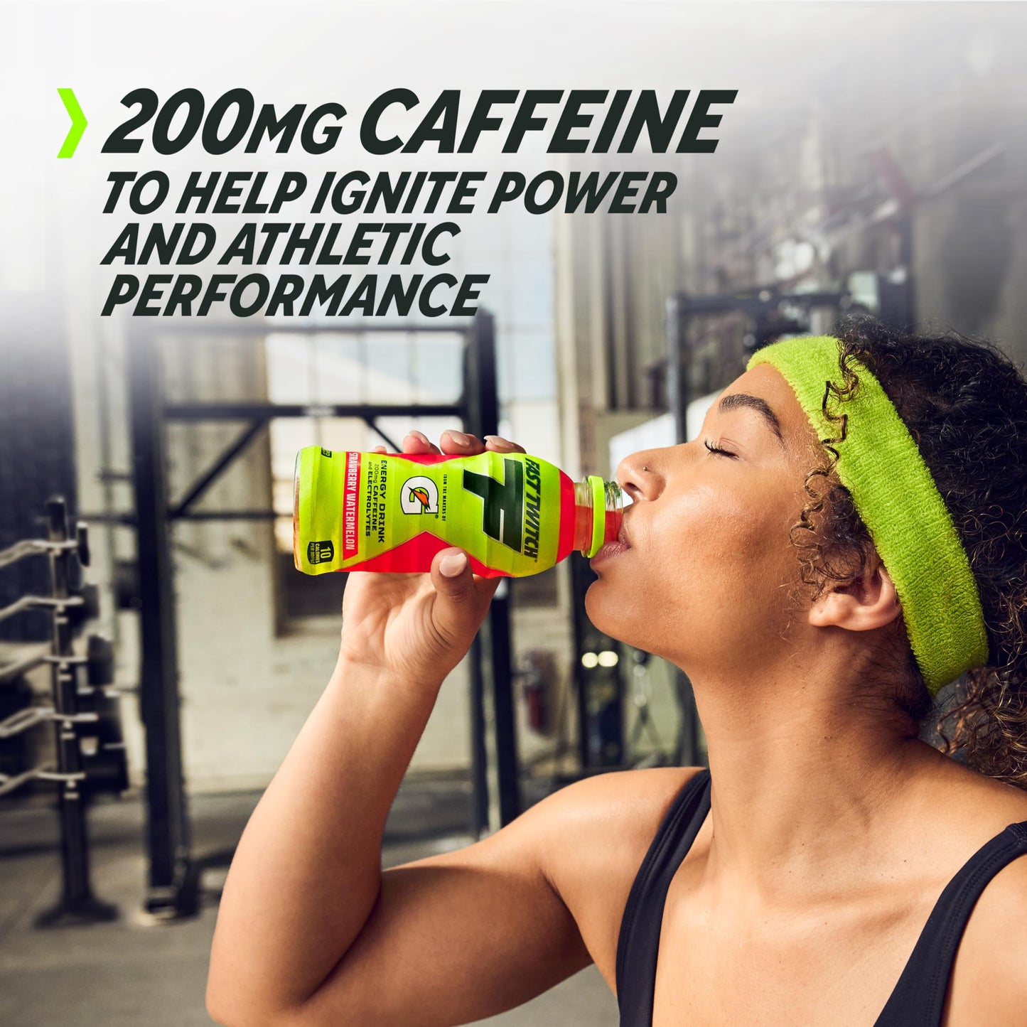 Fast Twitch Energy drink from Gatorade Tropical Mango 12oz Bottles 12 Pack 200mg Caffeine Zero Sugar Electrolytes