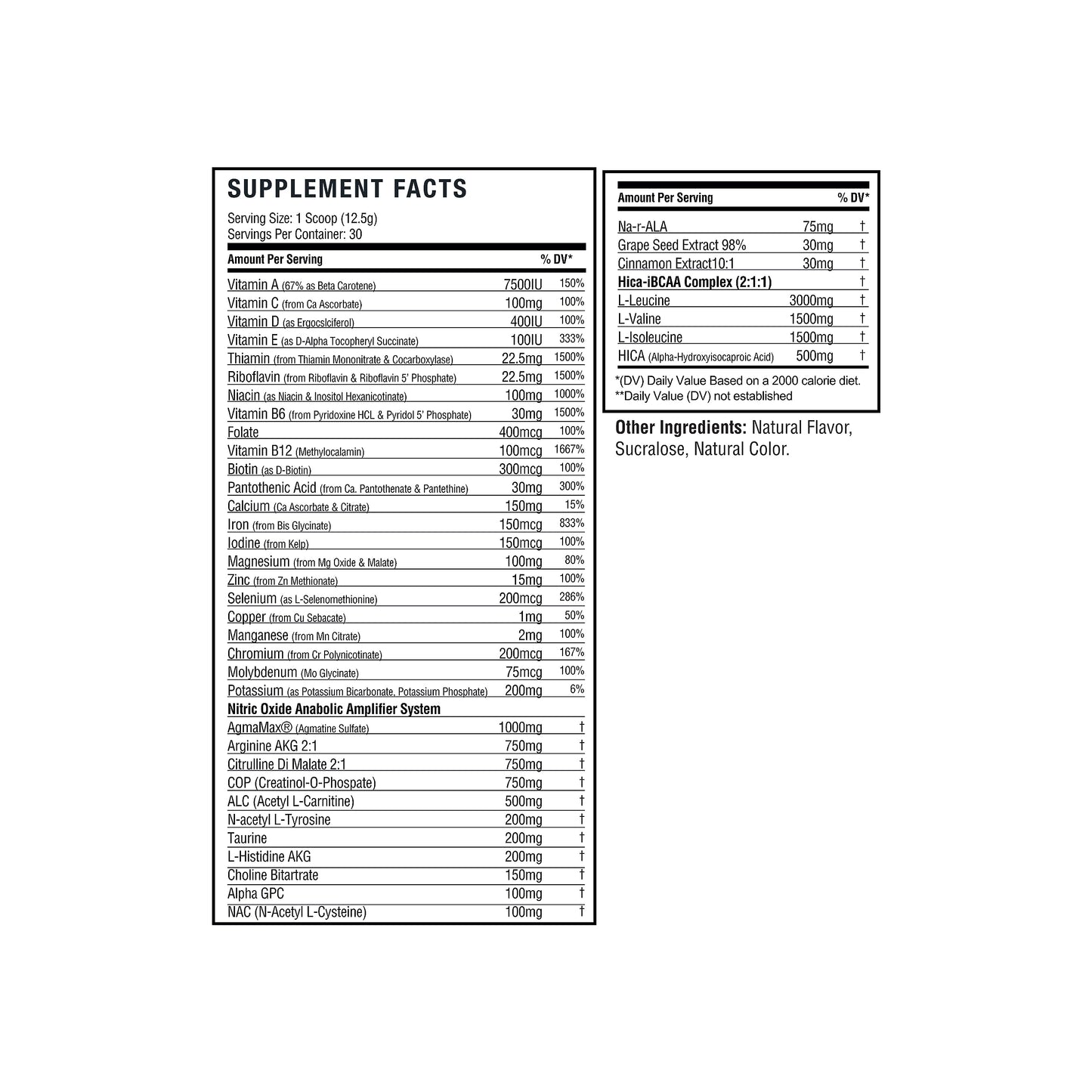 Alpha Nutrition Labs Cell Shock Intra/Post Workout (Grape)