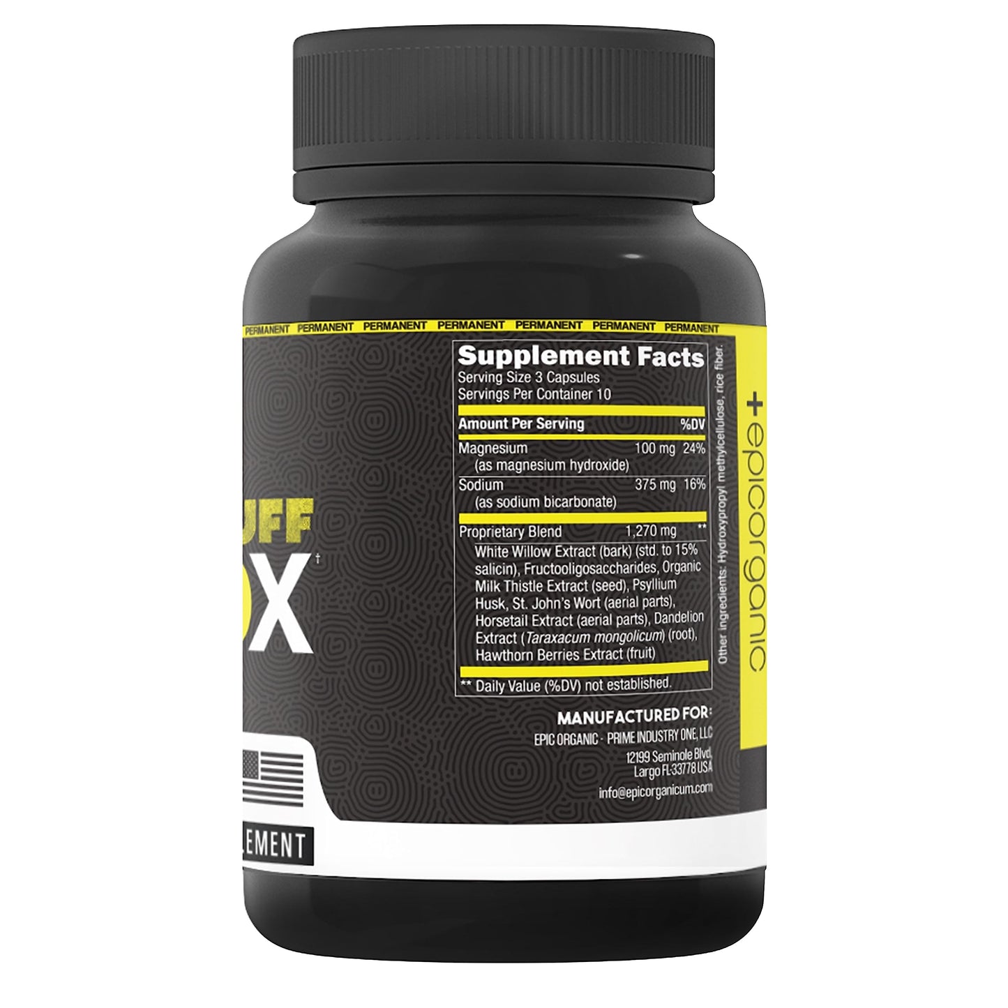 The Good Stuff Detox & Cleanse | Powerful Complete Internal Cleansing Formula | Professionally Formulated Extra Strength Herbal Detox | 30 Capsules