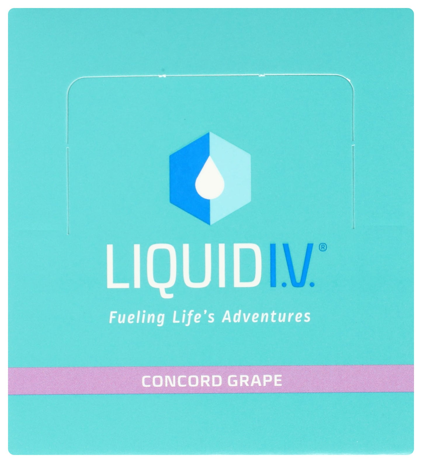 LIQUID IV Concord Grape Hydration Drink Mix 8 Count, 0.56 OZ