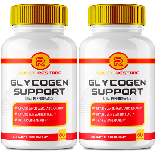 Sweet Restore Capsules, SweetRestore Support Formula Supplement Pills - Maximum Strength Sweet Restore Health & Wellness All Natural Formula, Official SweetRestore Capsules Reviews (2 Pack)