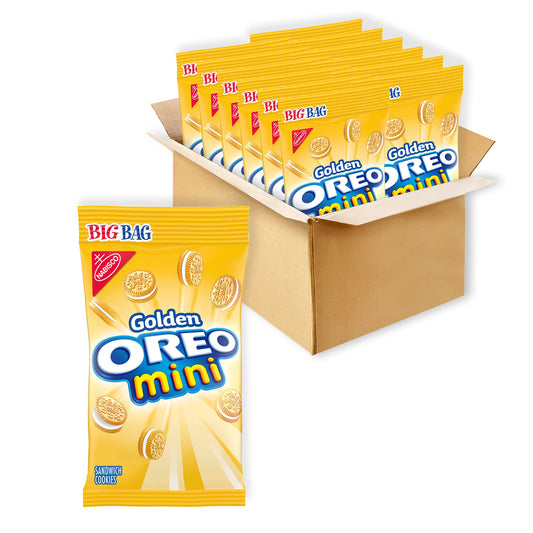 OREO Mini Golden Sandwich Cookies 12  3 oz Big Bags