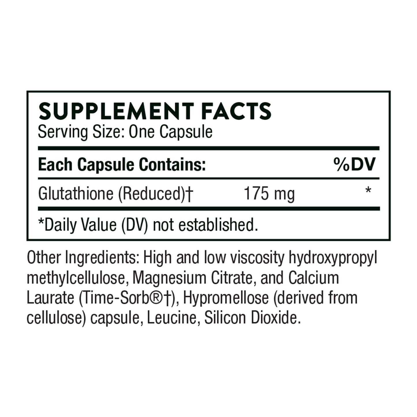 THORNE Glutathione-SR - Sustained-Release Glutathione for Antioxidant Support* - 60 Capsules